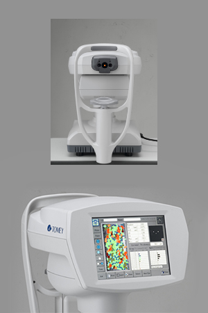 スペキュラーマイクロスコープ（角膜内皮細胞撮影解析装置）　EM-3000